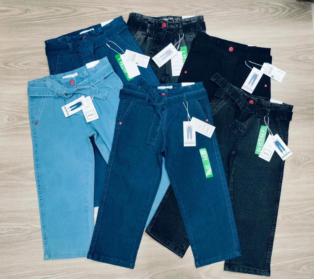 Orchestra Kids’ Paper bag Waist Denim Pants