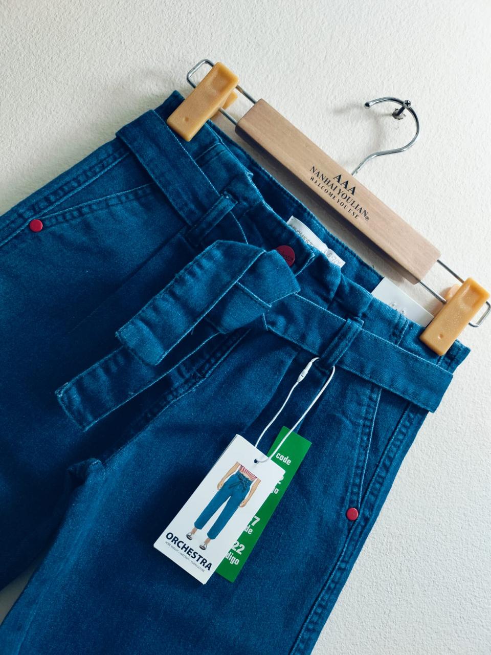 Orchestra Kids’ Paper bag Waist Denim Pants