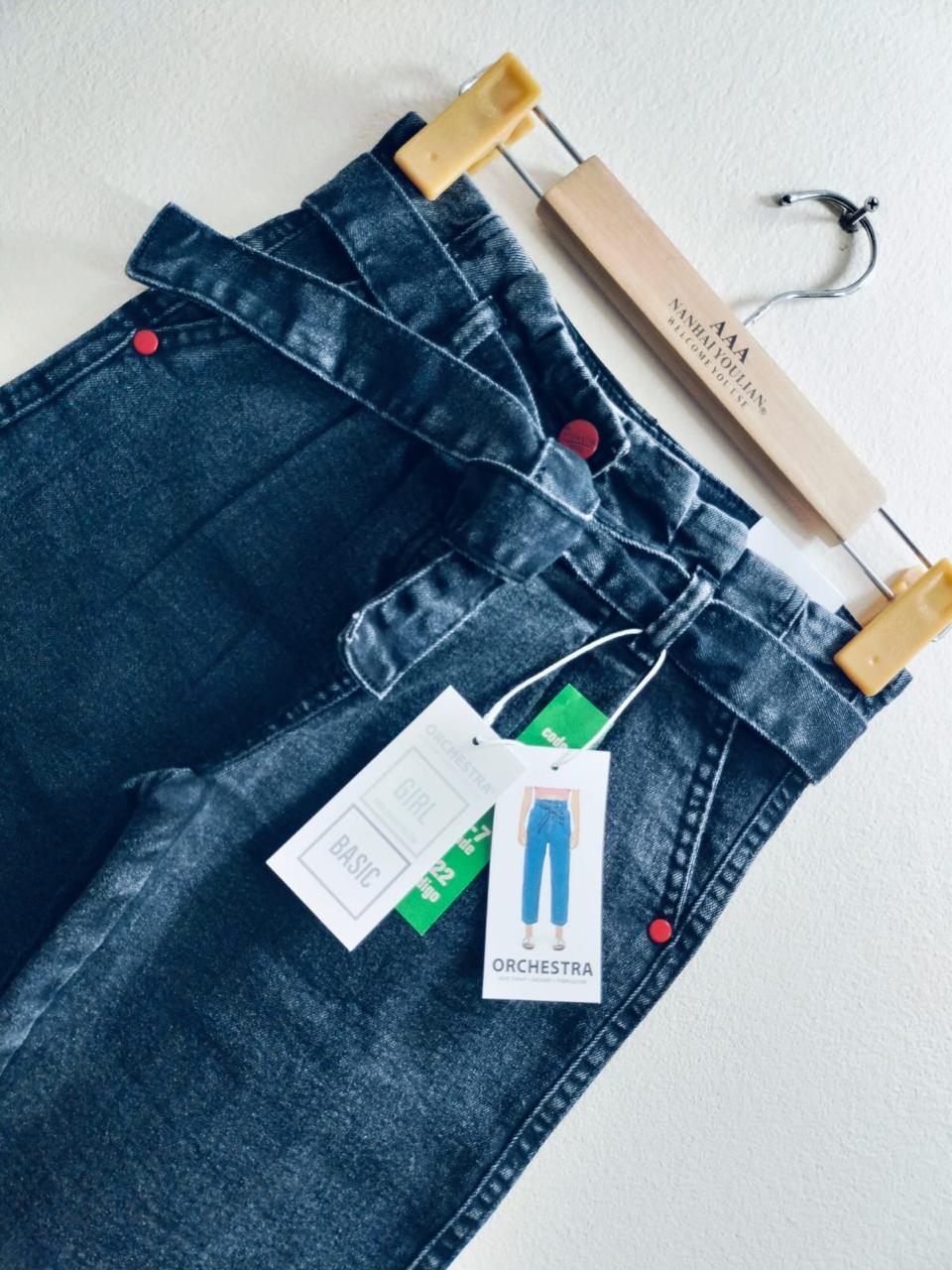 Orchestra Kids’ Paper bag Waist Denim Pants