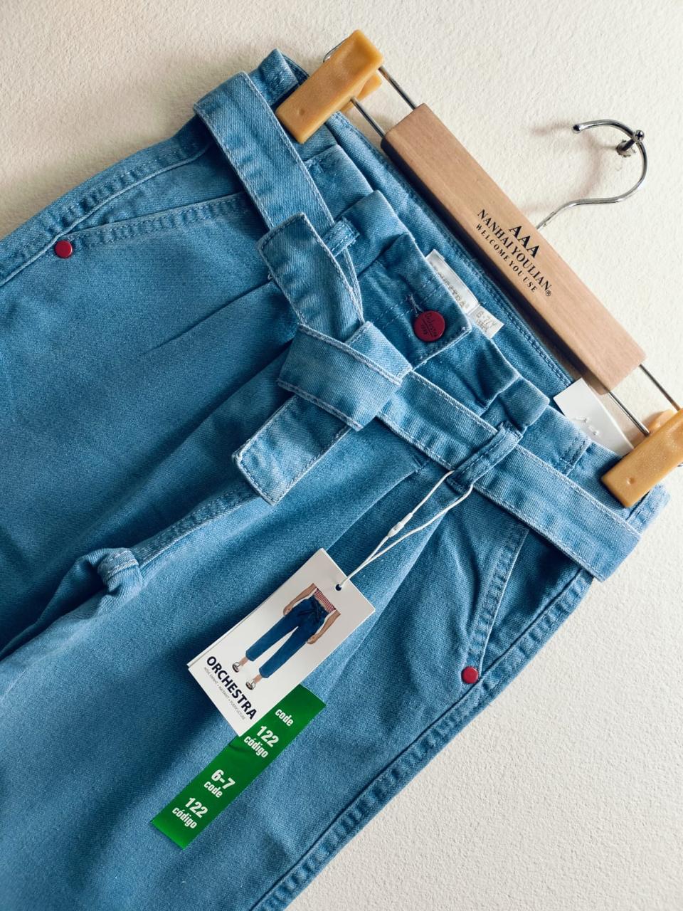 Orchestra Kids’ Paper bag Waist Denim Pants