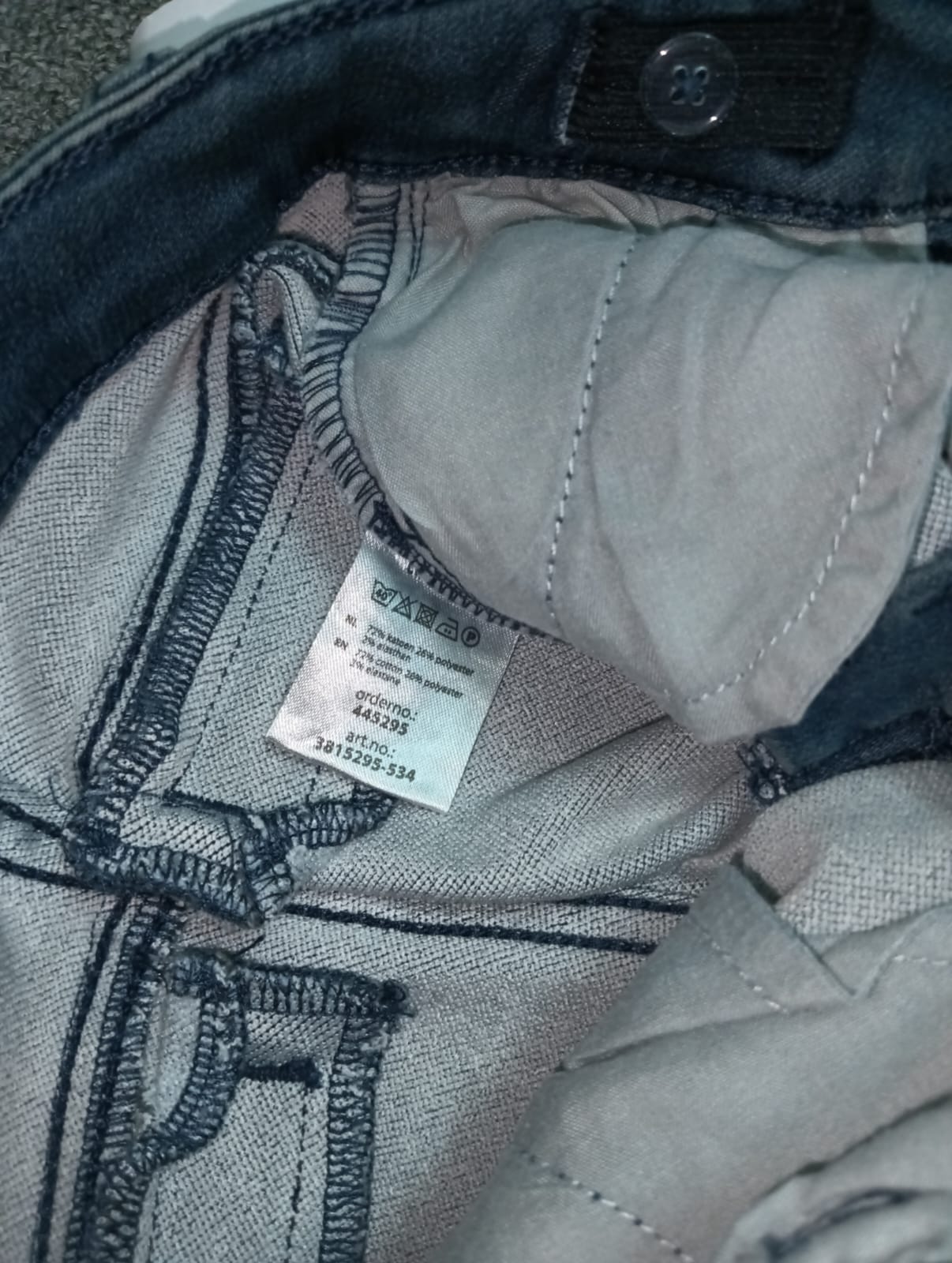 Kids and  Boys Stretch Denim Pant.