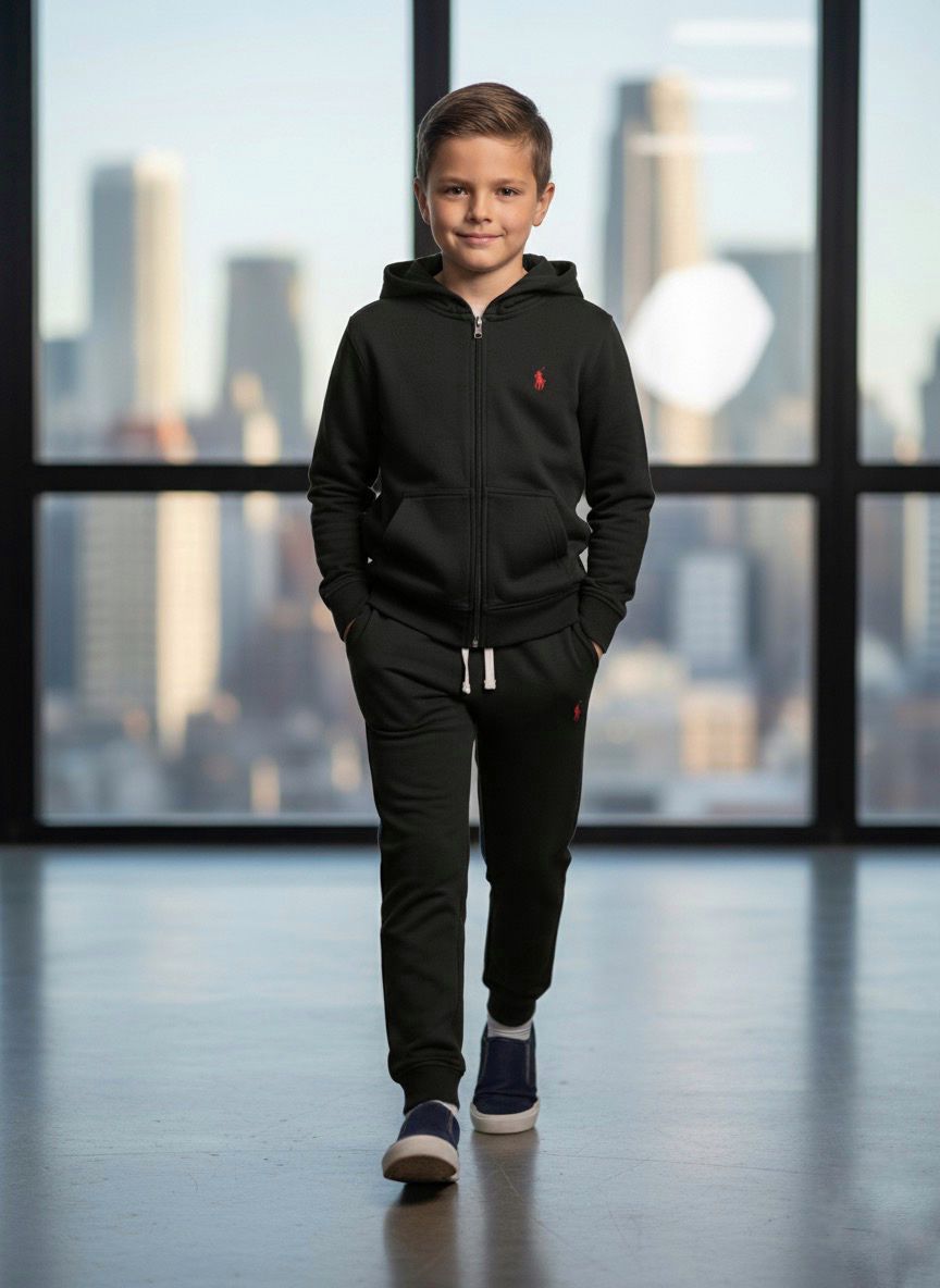 Kid’s Premium Ralph Lauren Polo Jogger Set