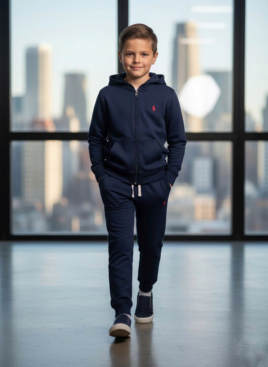 Kid’s Premium Ralph Lauren Polo Jogger Set
