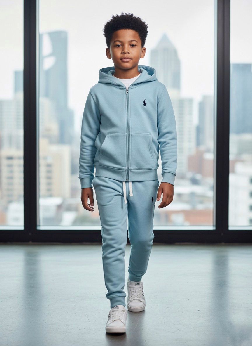 Kid’s Premium Ralph Lauren Polo Jogger Set