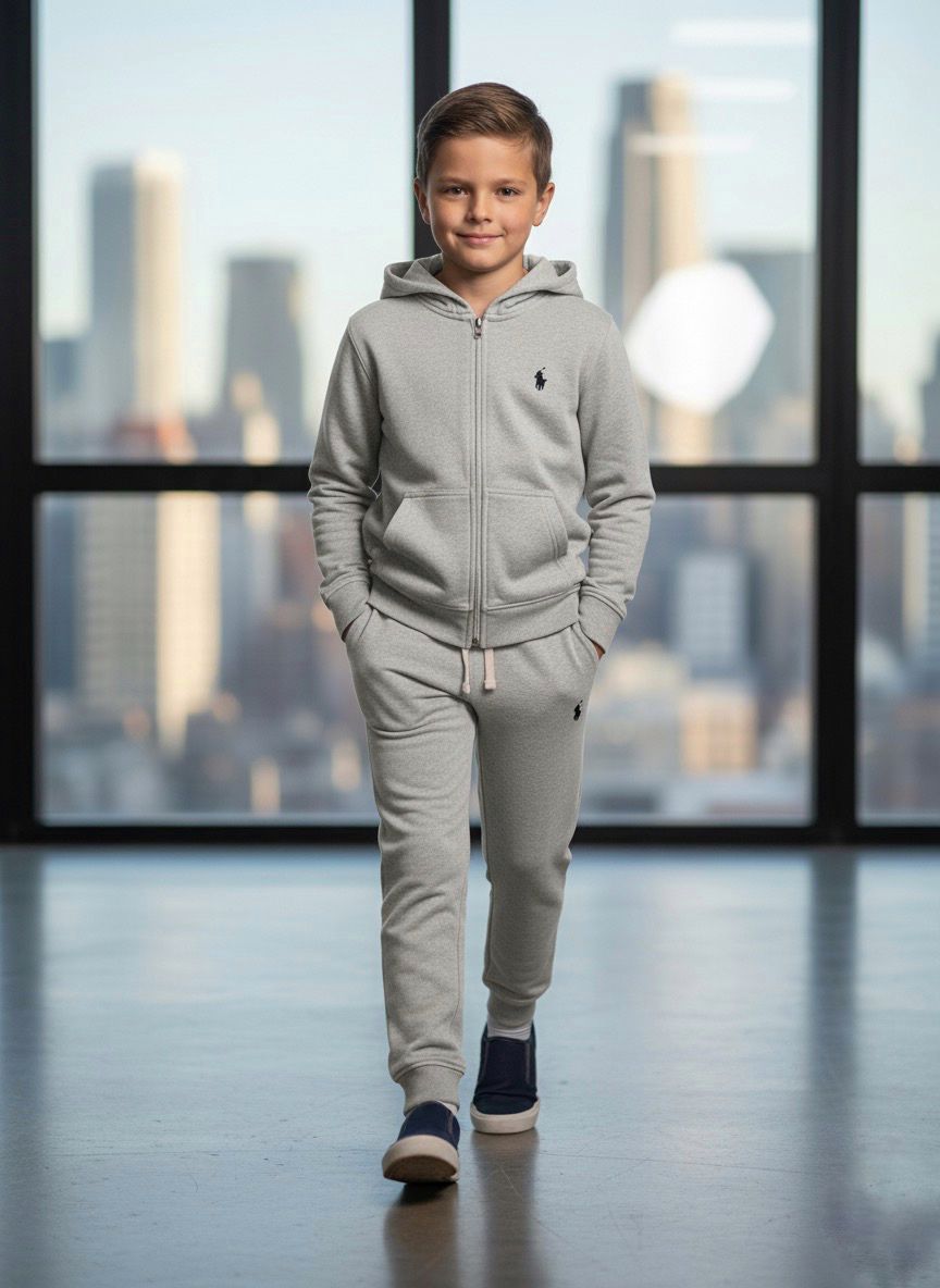 Kid’s Premium Ralph Lauren Polo Jogger Set