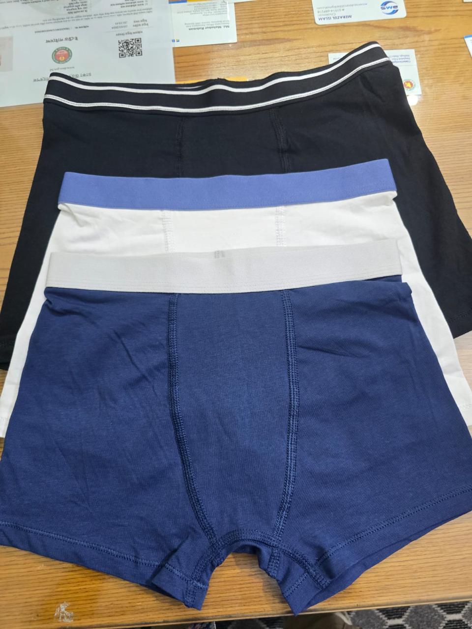 Boys Fancy Cotton Trunks