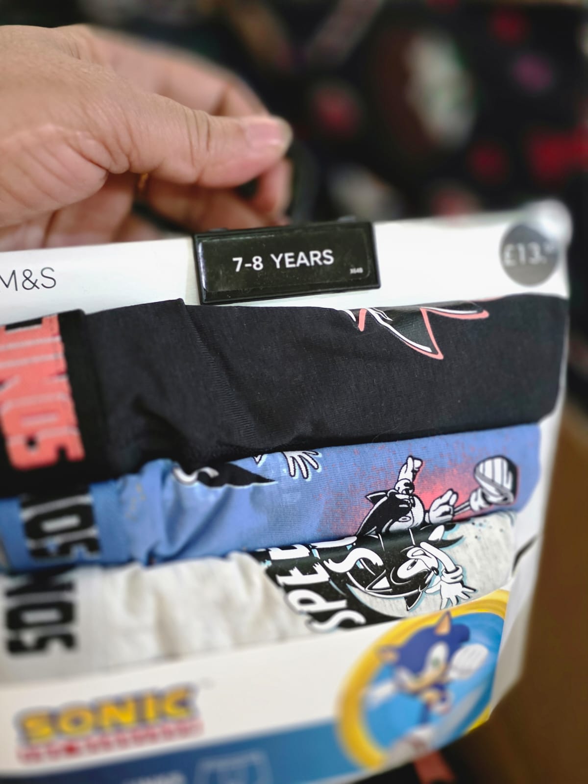 Boys Fancy Cotton Trunks