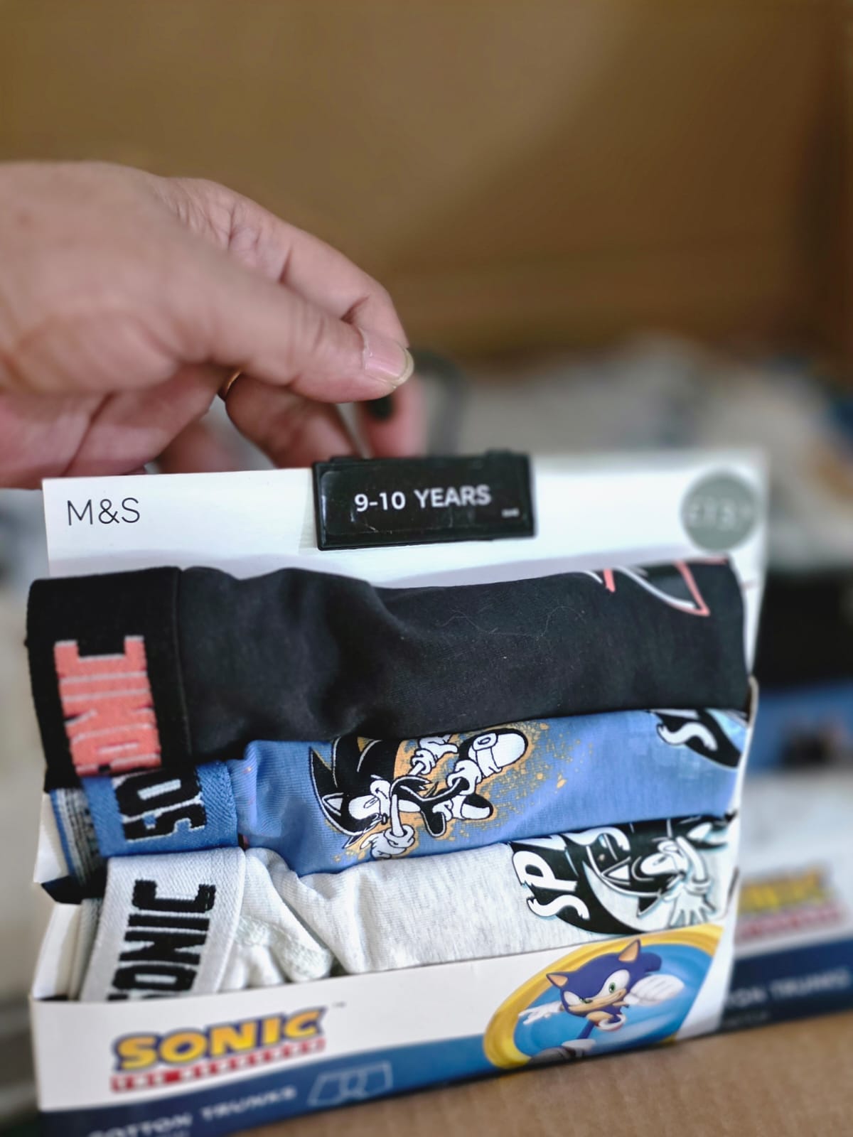 Boys Fancy Cotton Trunks