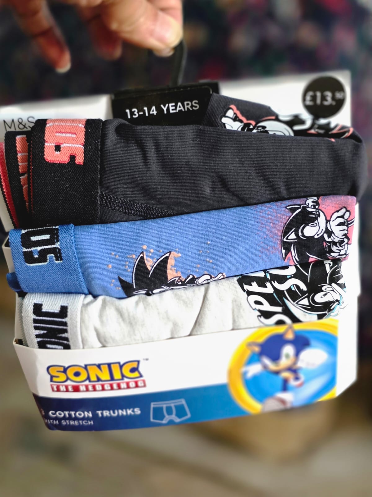 Boys Fancy Cotton Trunks