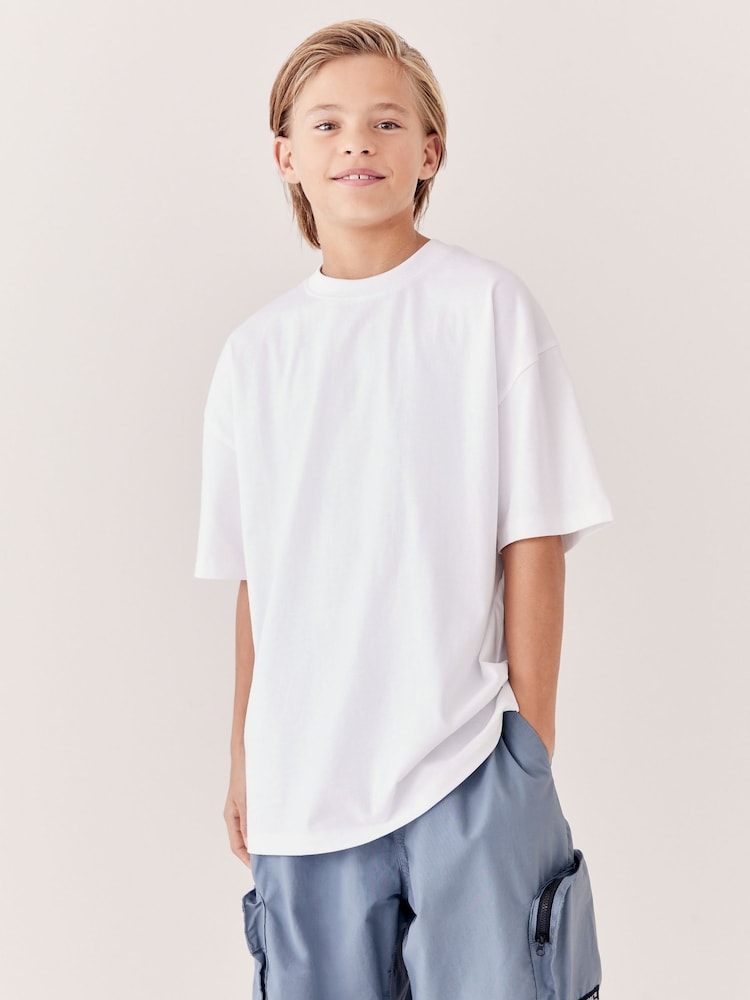 Boys Multicolour Solid t-shirt (High GSM)