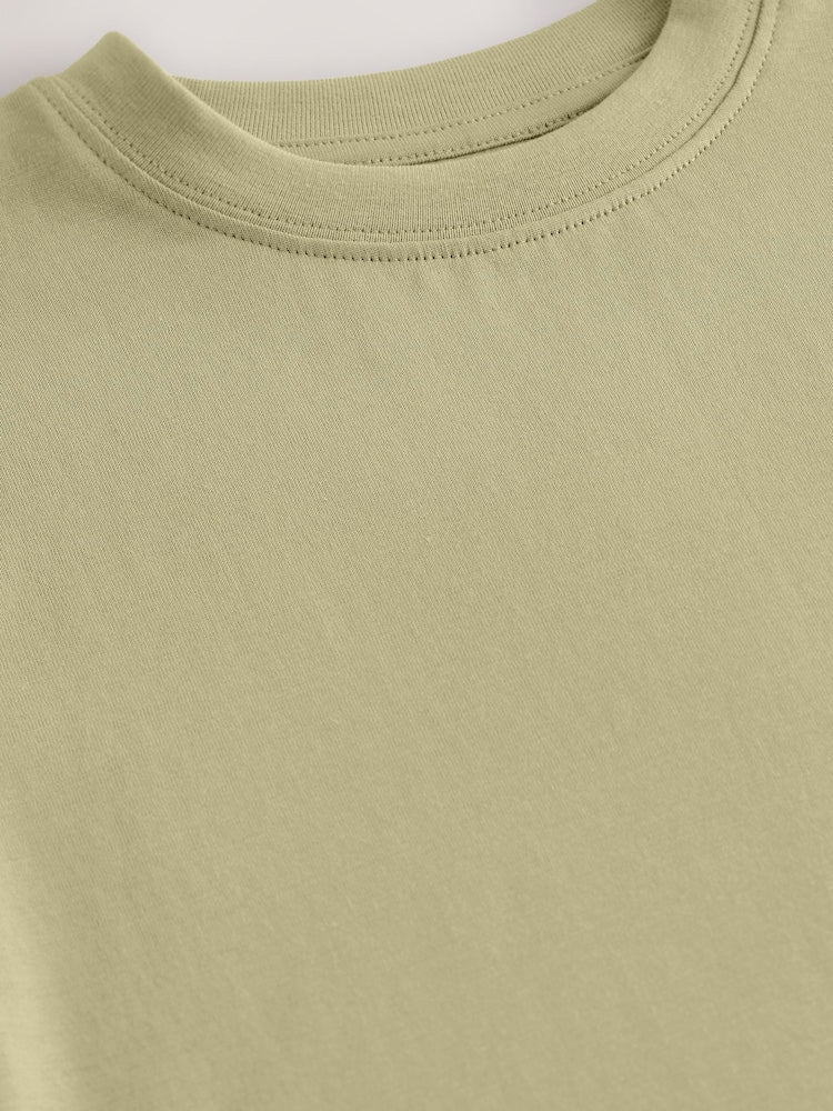 Boys Multicolour Solid t-shirt (High GSM)