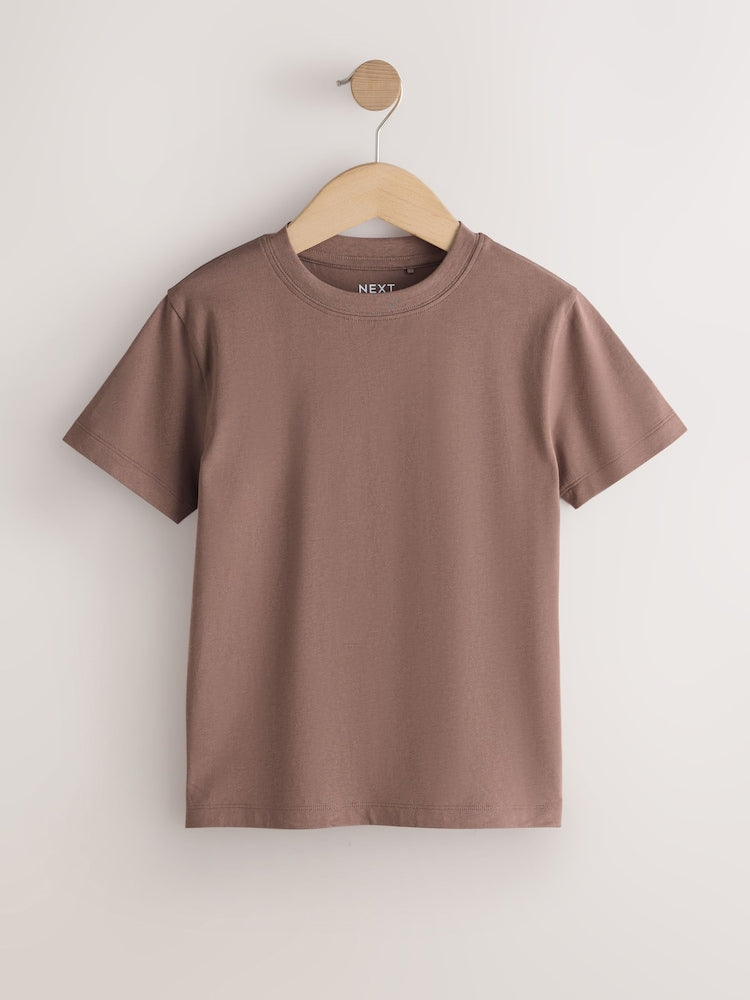Boys Multicolour Solid t-shirt (High GSM)