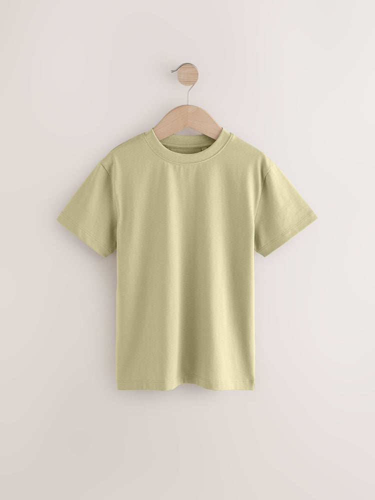 Boys Multicolour Solid t-shirt (High GSM)