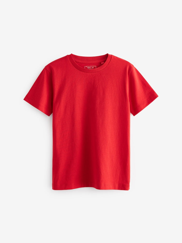 Boys Multicolour Solid t-shirt (High GSM)