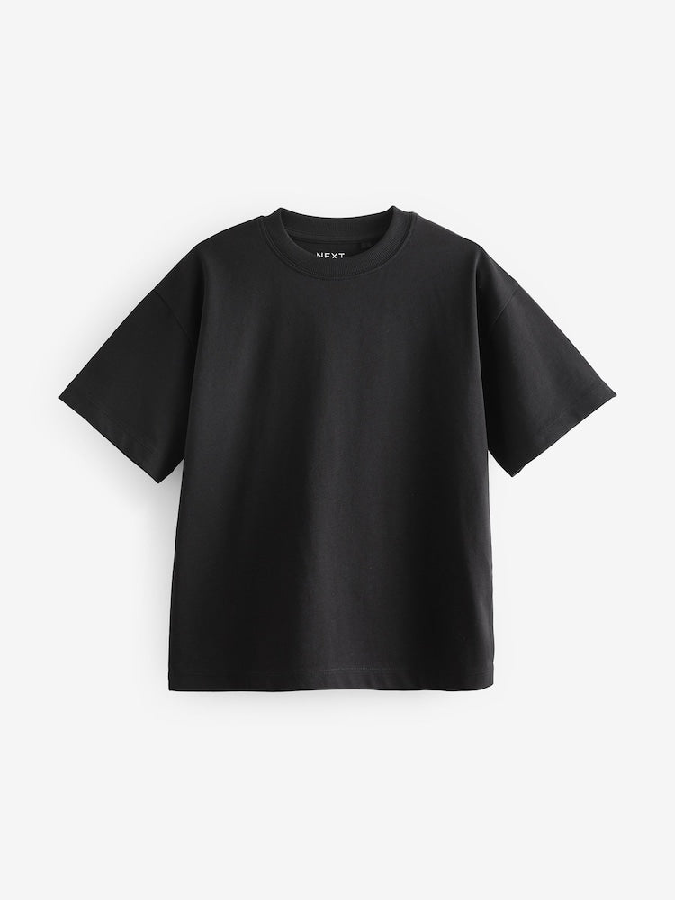 Boys Multicolour Solid t-shirt (High GSM)