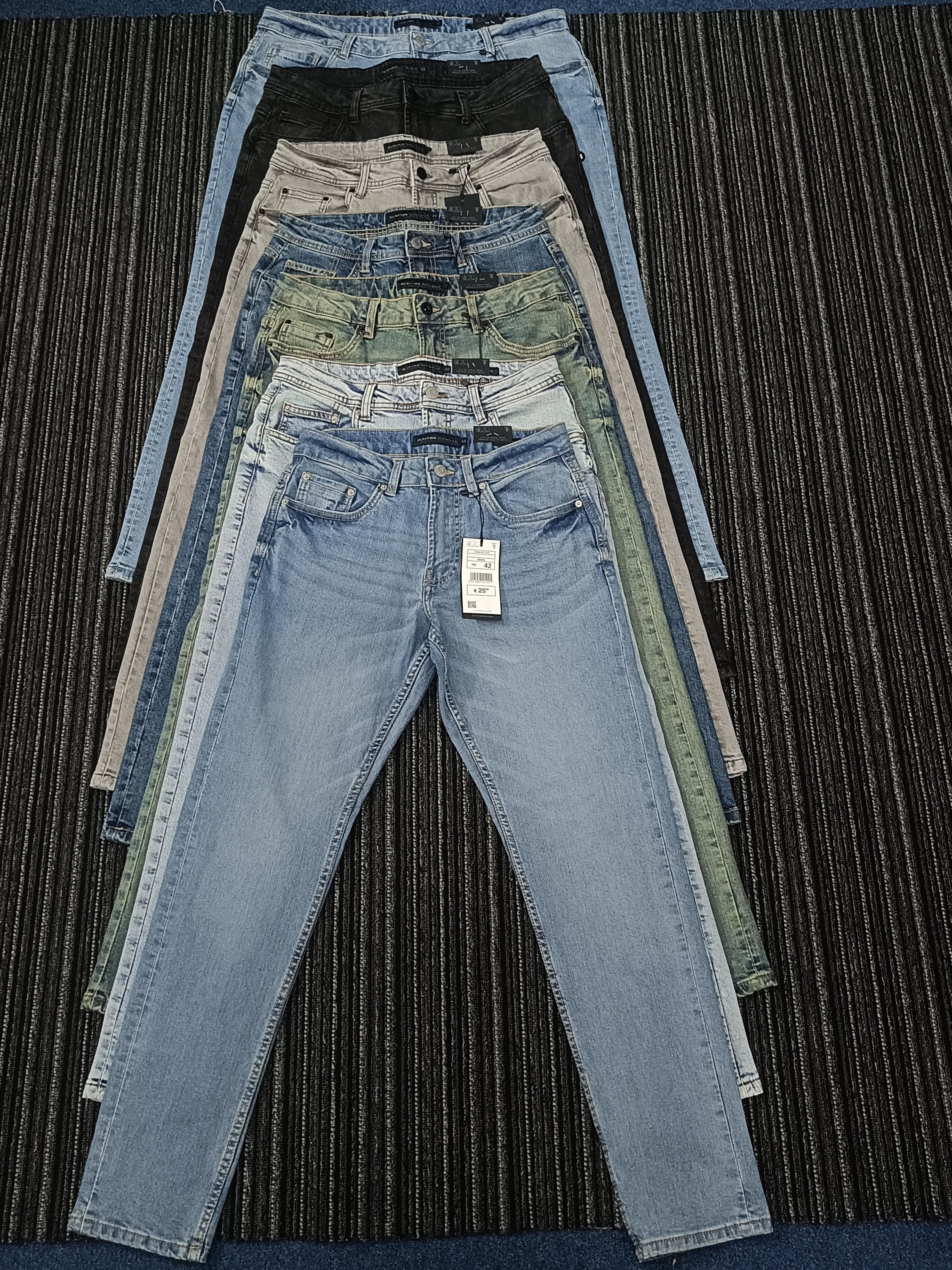Mens Spandex Slim Fit Denim Pant