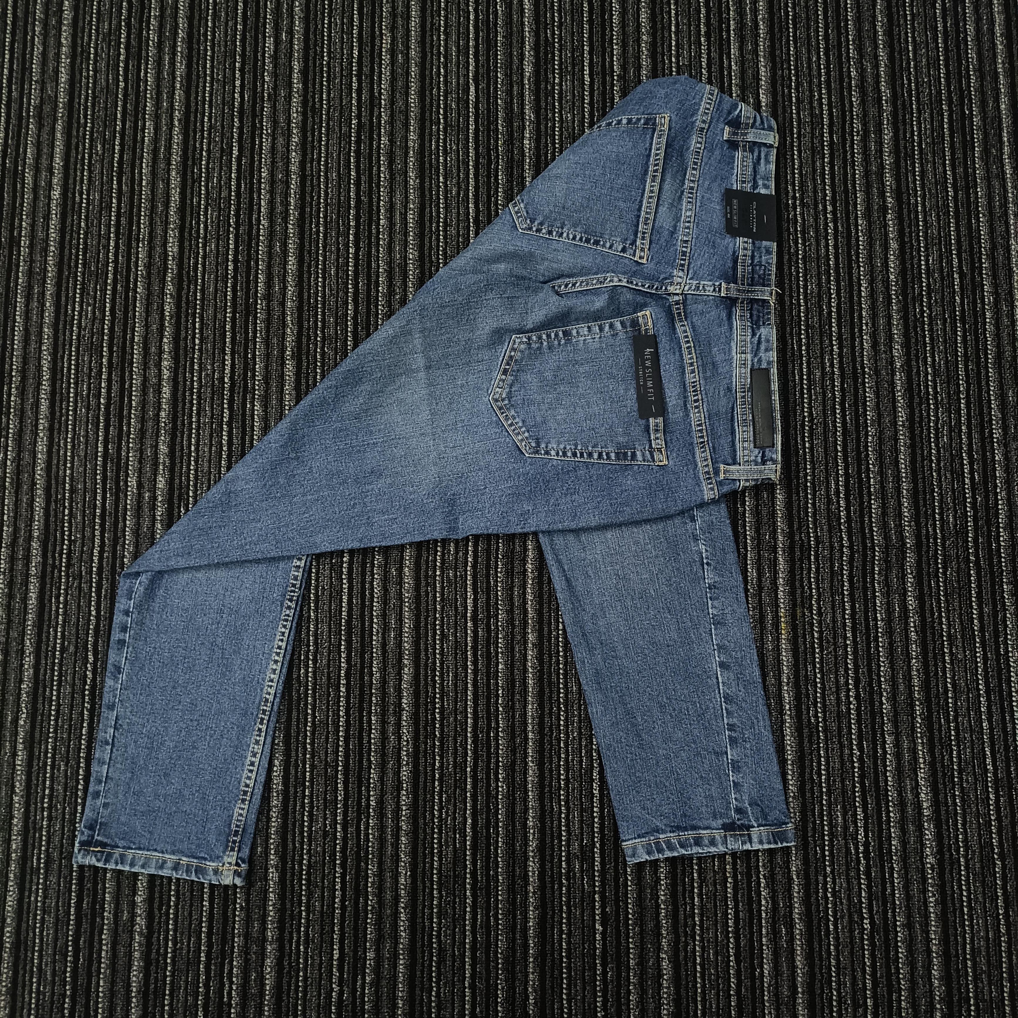 Mens Spandex Slim Fit Denim Pant