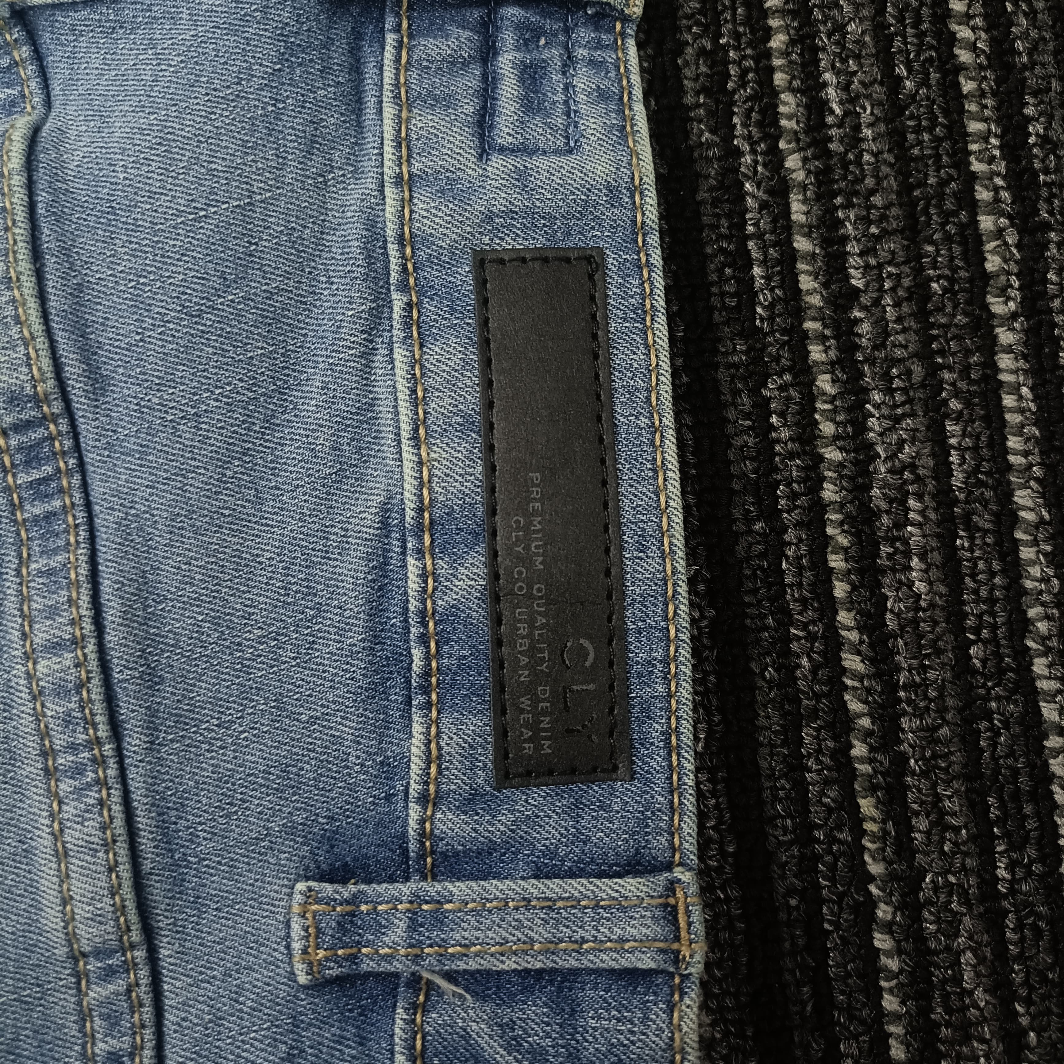Mens Spandex Slim Fit Denim Pant