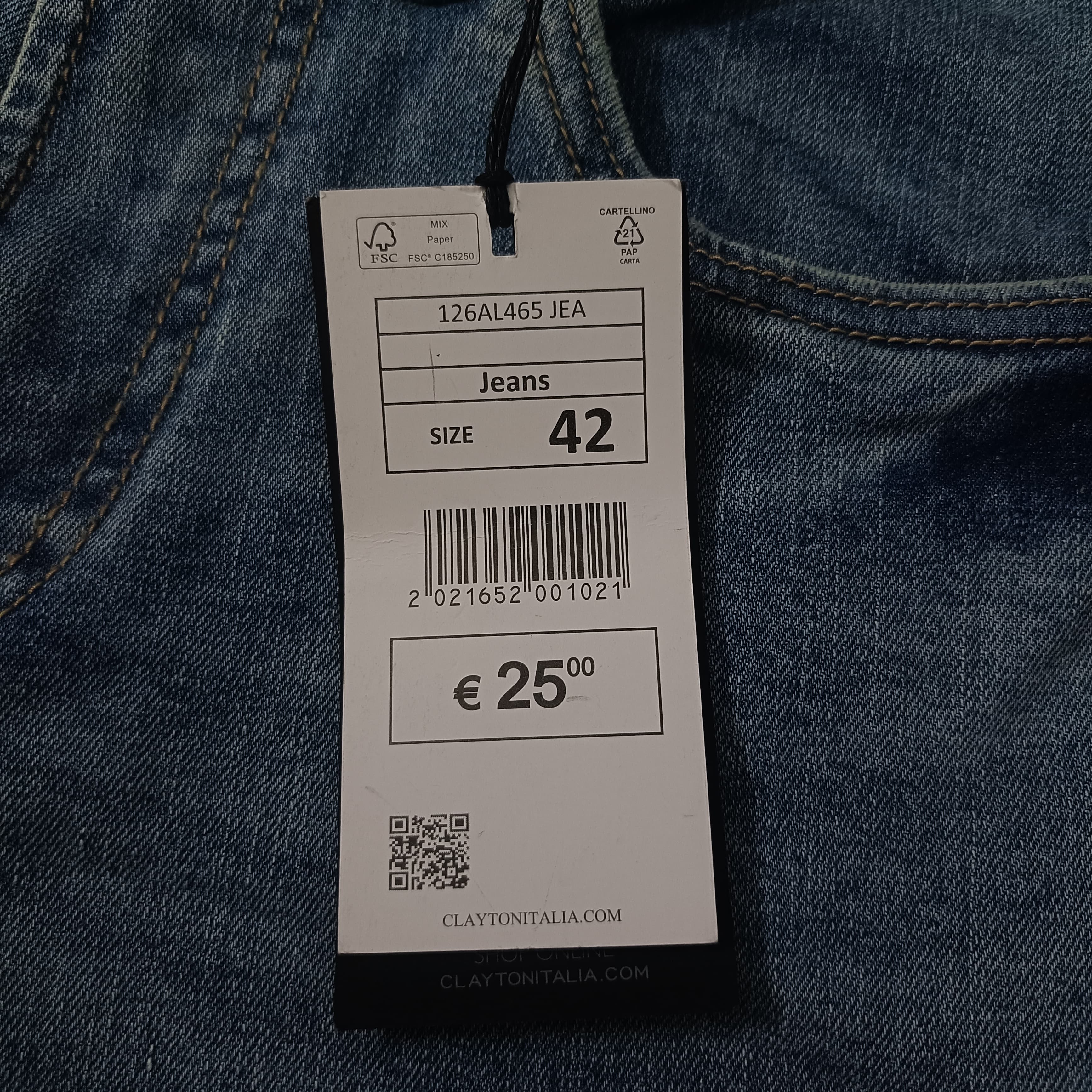 Mens Spandex Slim Fit Denim Pant