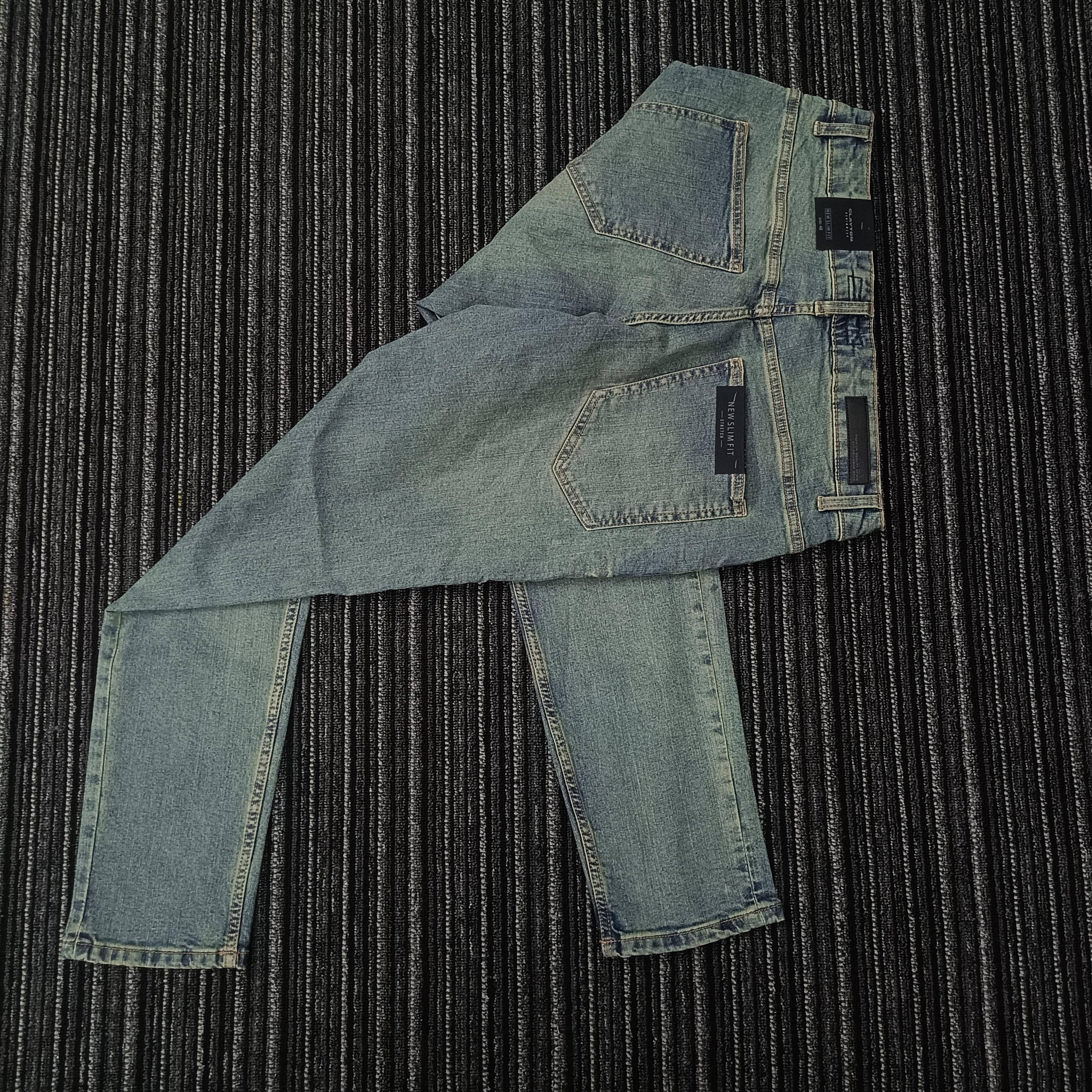 Mens Spandex Slim Fit Denim Pant