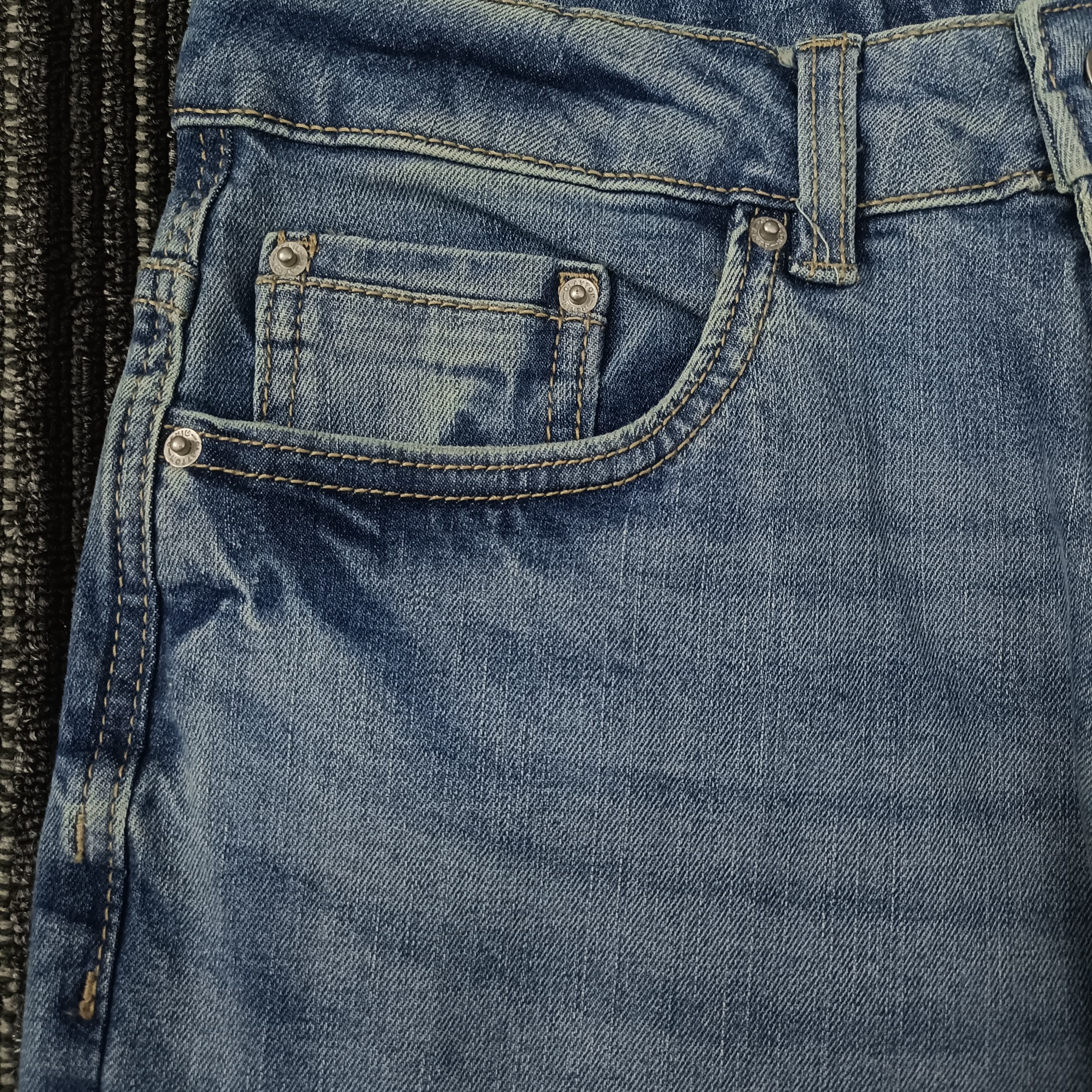 Mens Spandex Slim Fit Denim Pant