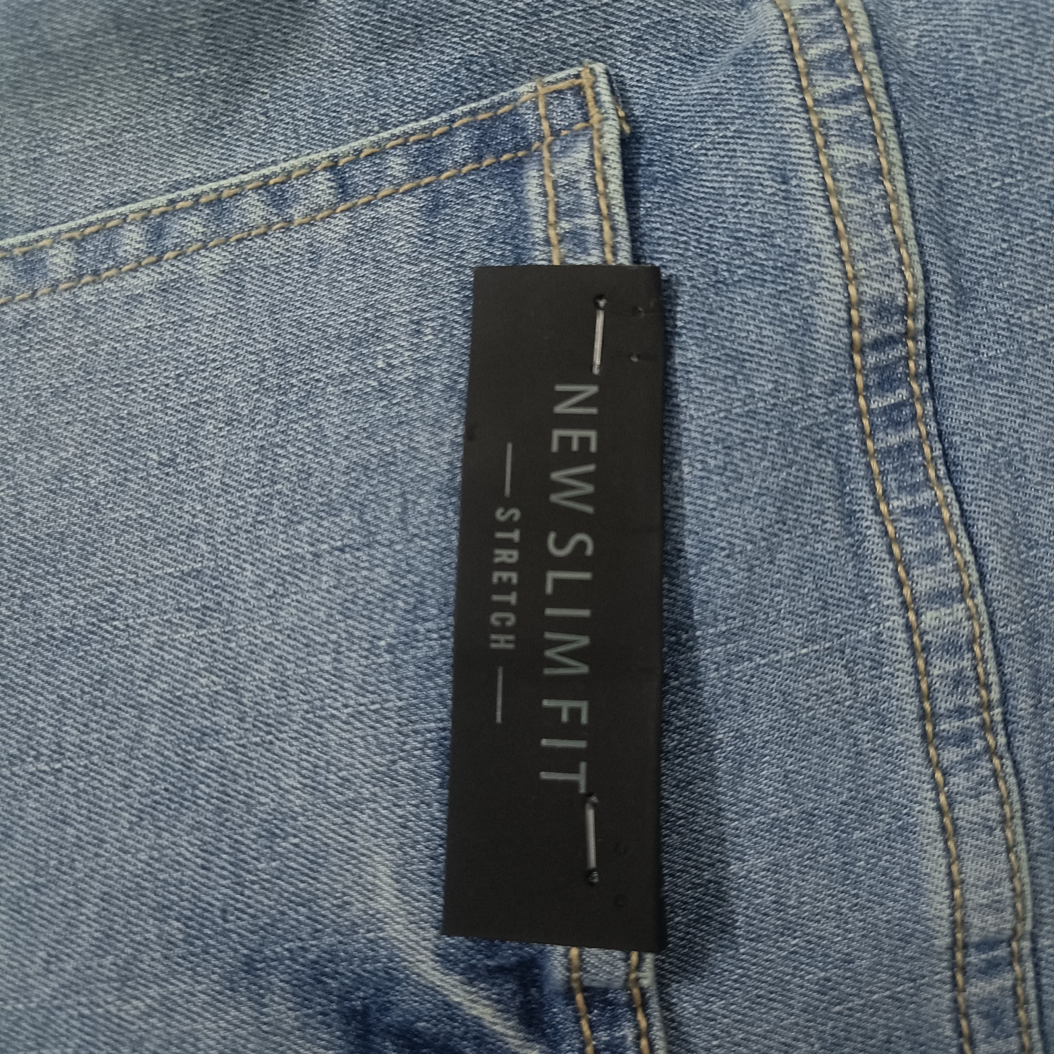 Mens Spandex Slim Fit Denim Pant