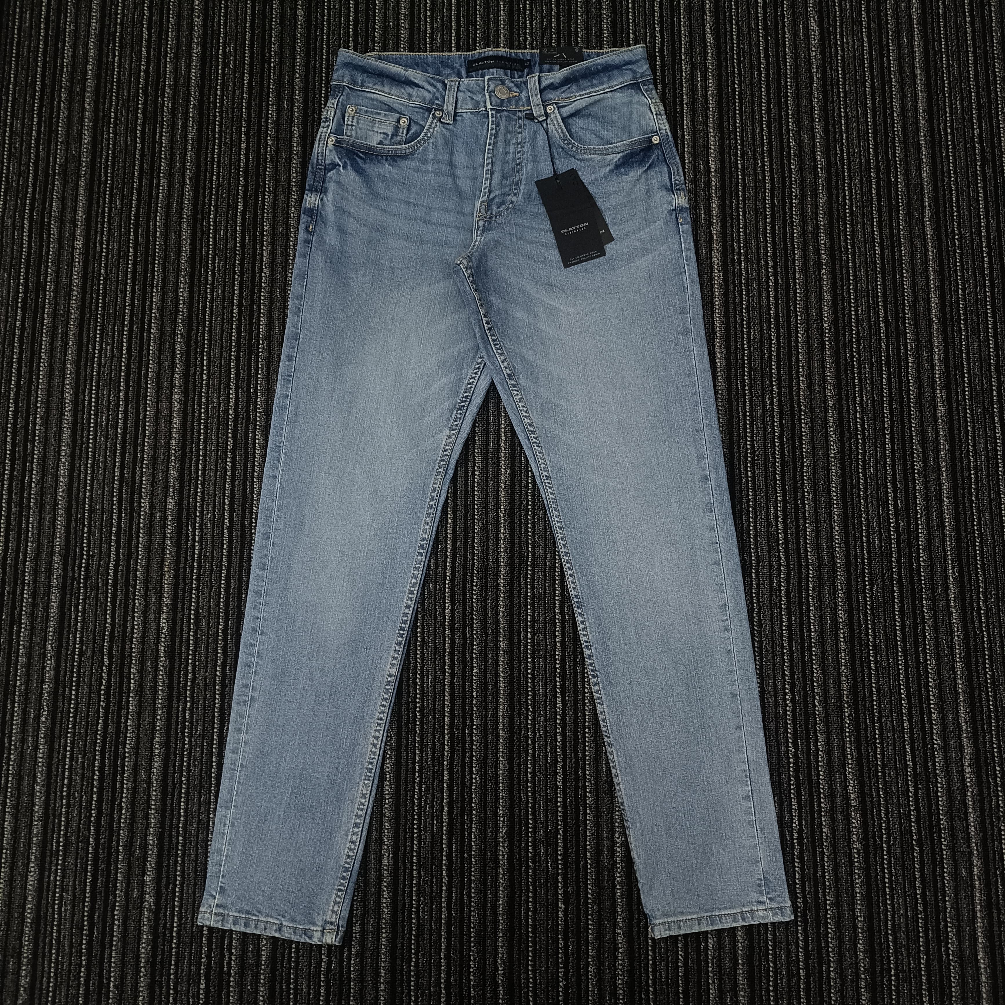 Mens Spandex Slim Fit Denim Pant