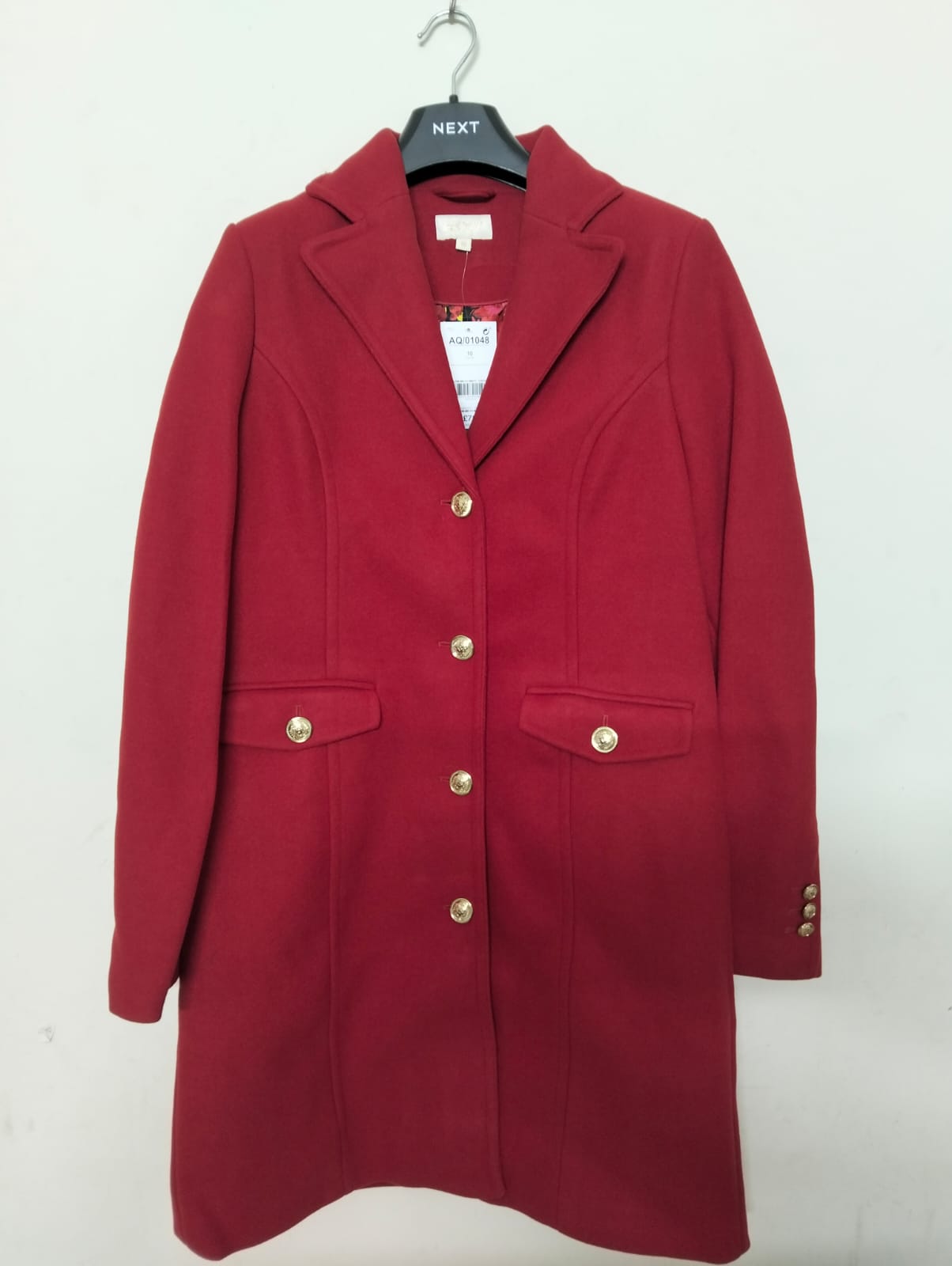 Ladies long over coat