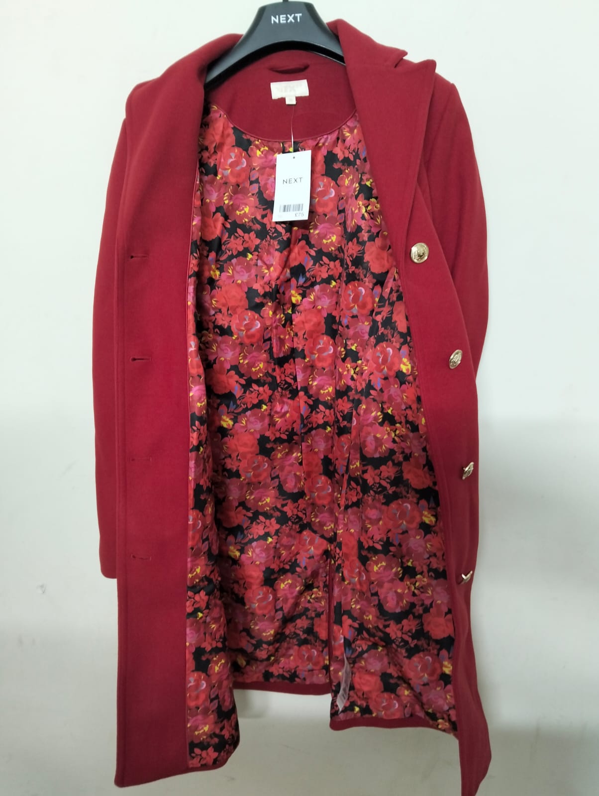 Ladies long over coat