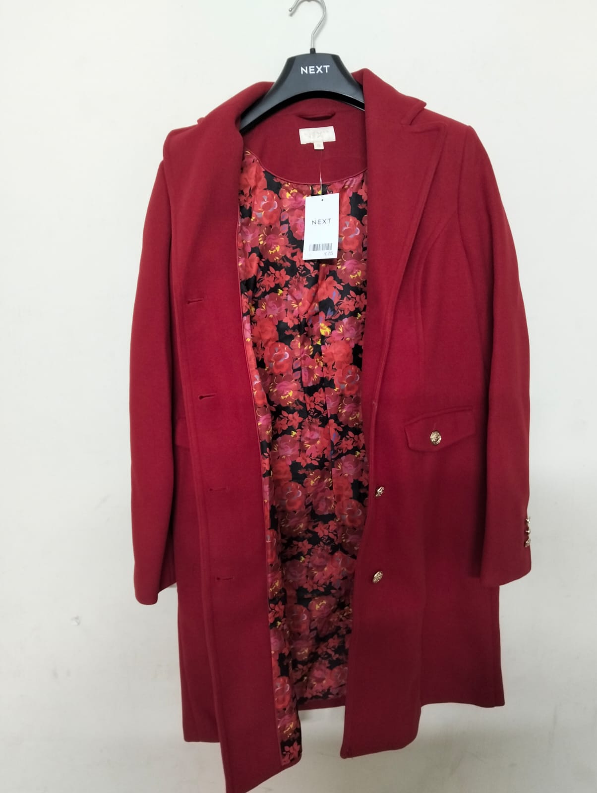 Ladies long over coat